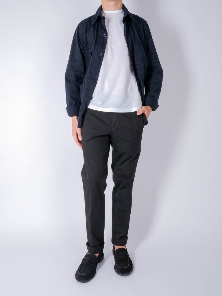Oliver Twill Pant / Black - STER/EO MUCTrousersWhite Sand46Black