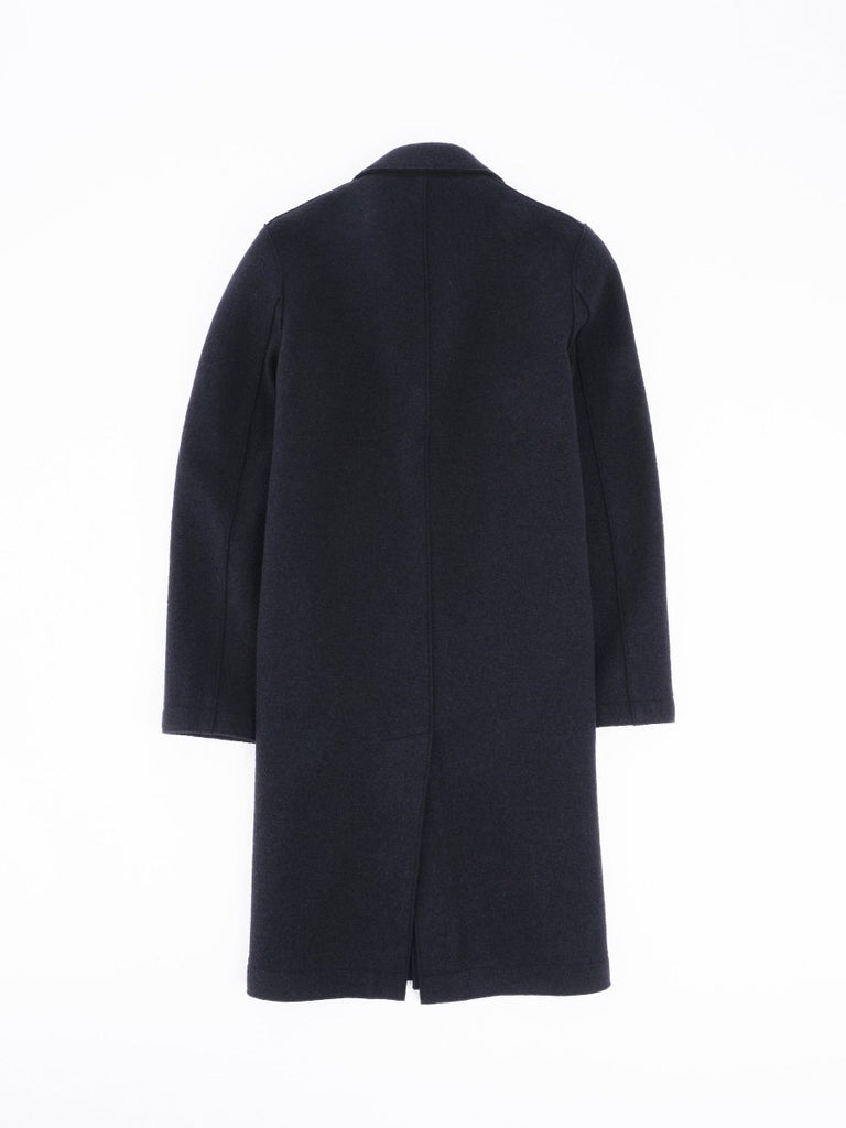Overcoat Boiled Wool / Navy Blue - STER/EO MUCCoatHarris Wharf London48Blue