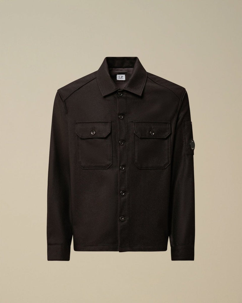 Overshirt Felted / Black - STER/EO MUCOvershirtC.P. CompanyMBlack
