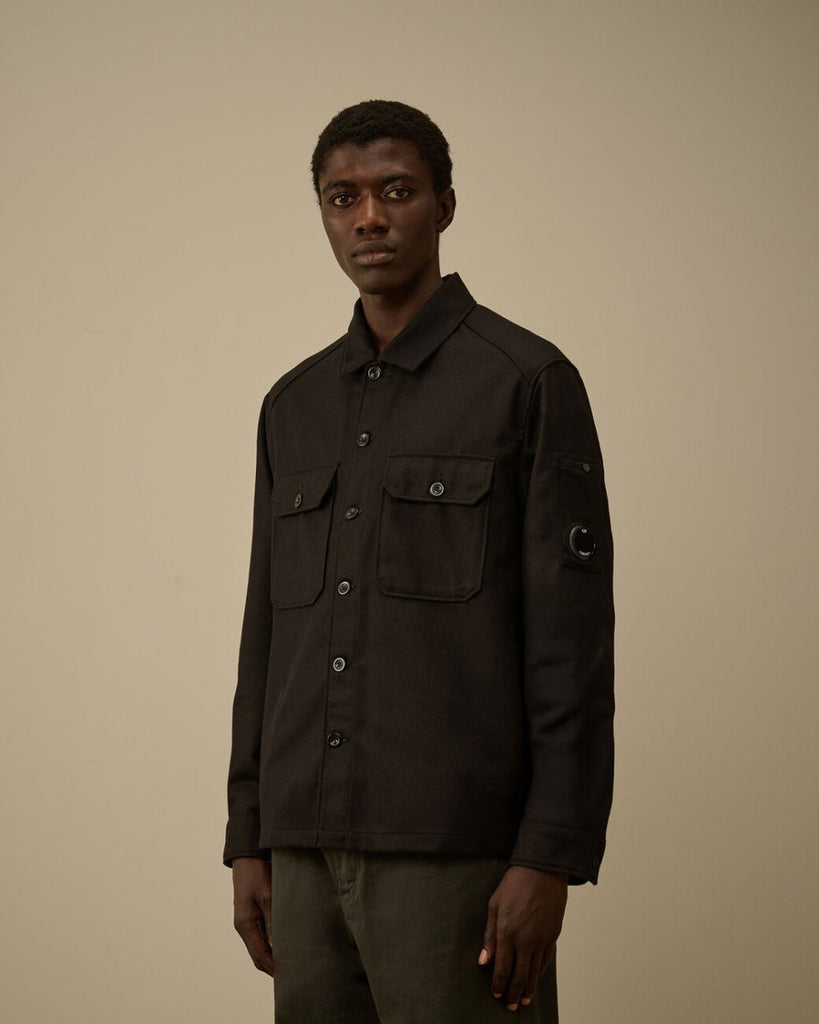 Overshirt Felted / Black - STER/EO MUCOvershirtC.P. CompanyMBlack
