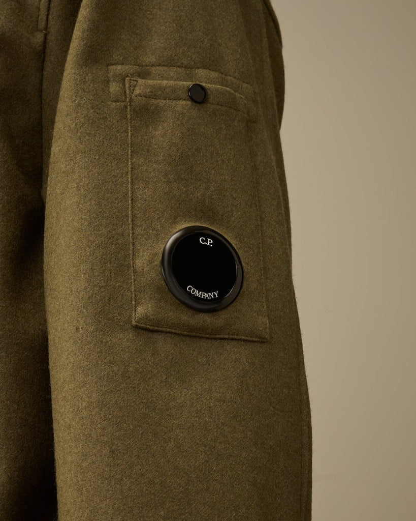 Overshirt Felted / Capers - STER/EO MUCOvershirtC.P. CompanyMGreen