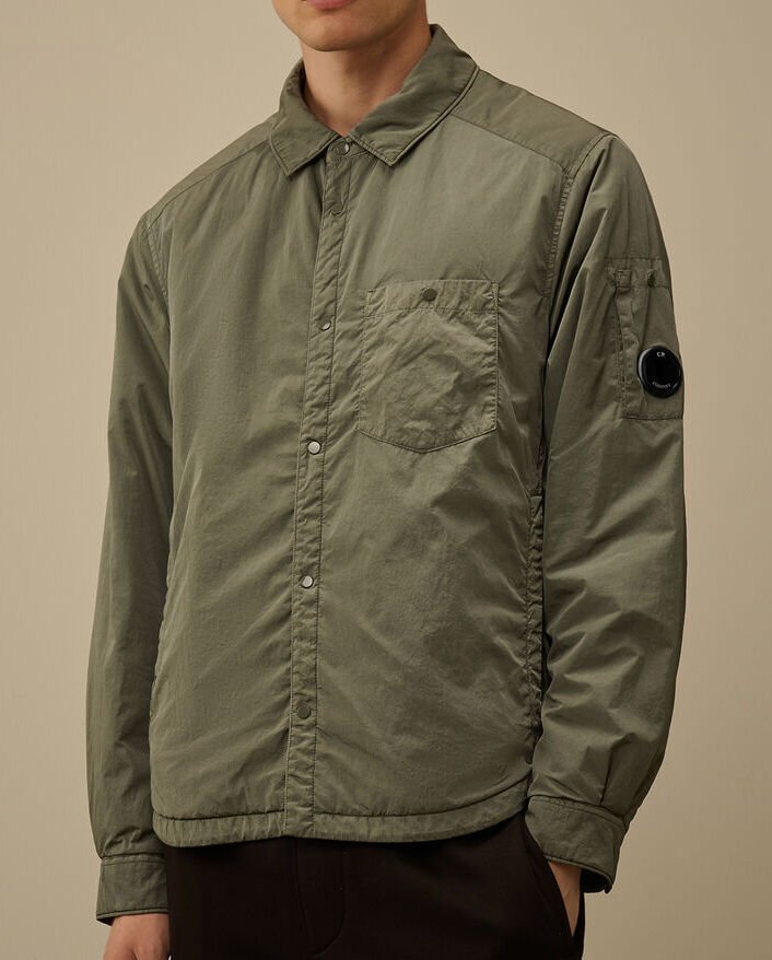 Overshirt Padded Chrome - R / Gunmetal - STER/EO MUCOvershirtC.P. CompanyMGreen