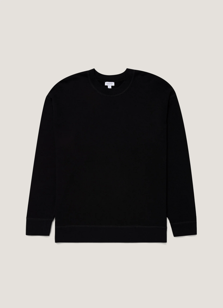 Oversized Sweatshirt / Black - STER/EO MUCSweaterSunspelMBlack