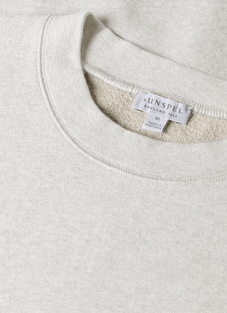 Oversized Sweatshirt / Light Grey Melange - STER/EO MUCSweaterSunspelMGrey