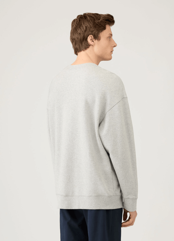 Oversized Sweatshirt / Light Grey Melange - STER/EO MUCSweaterSunspelMGrey
