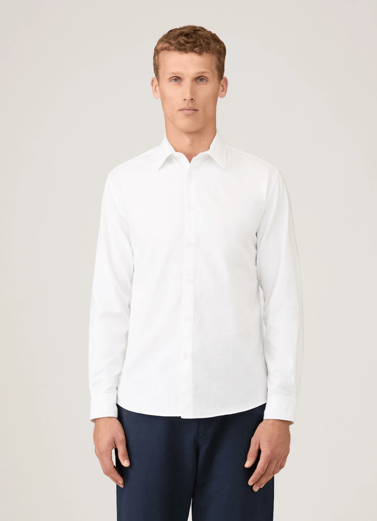 Oxford Shirt / White - STER/EO MUCPlain ShirtsSunspelSWhite