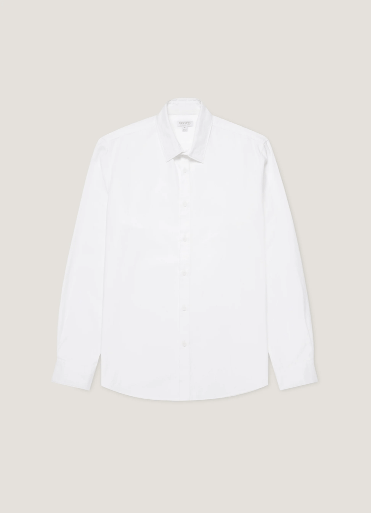 Oxford Shirt / White - STER/EO MUCPlain ShirtsSunspelSWhite