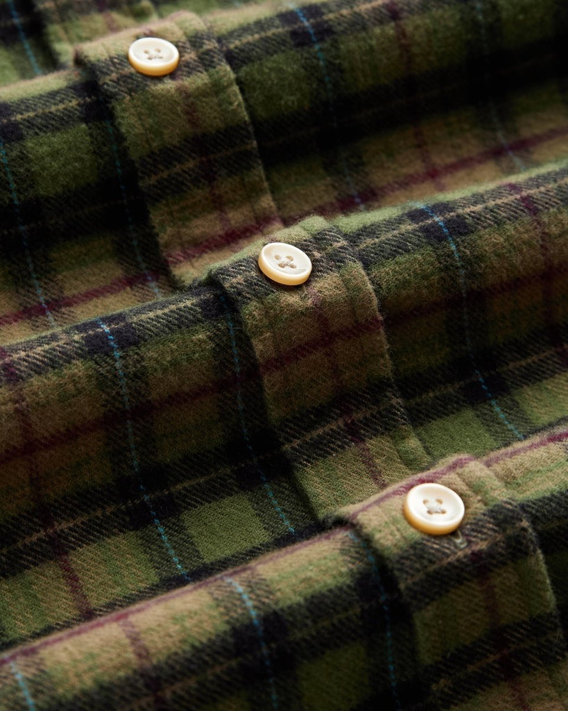Parque Check Shirt / Green/Blue/Red - STER/EO MUCPatterned ShirtsPortuguese FlannelMMulticolour