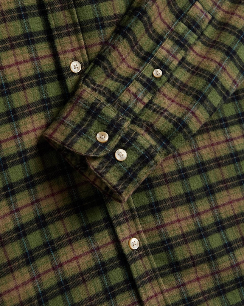 Parque Check Shirt / Green/Blue/Red - STER/EO MUCPatterned ShirtsPortuguese FlannelMMulticolour