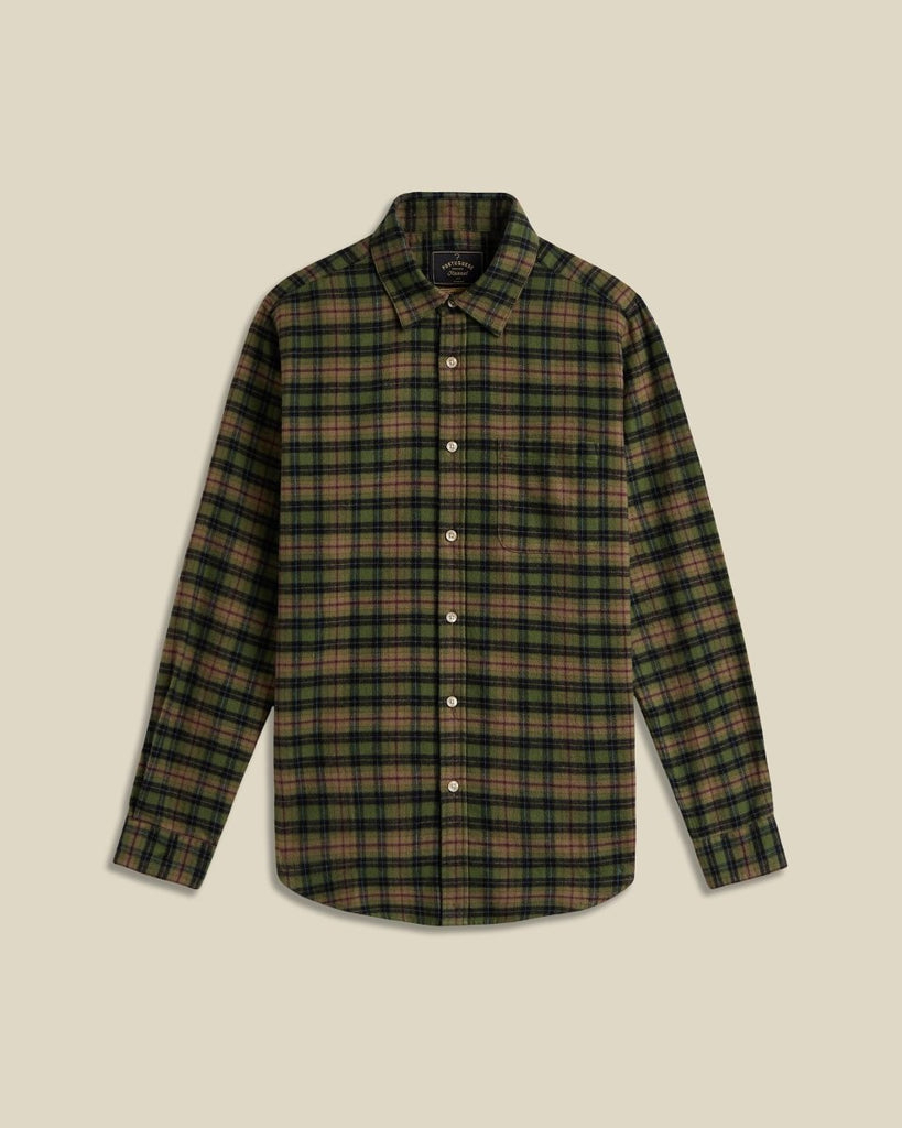 Parque Check Shirt / Green/Blue/Red - STER/EO MUCPatterned ShirtsPortuguese FlannelMMulticolour