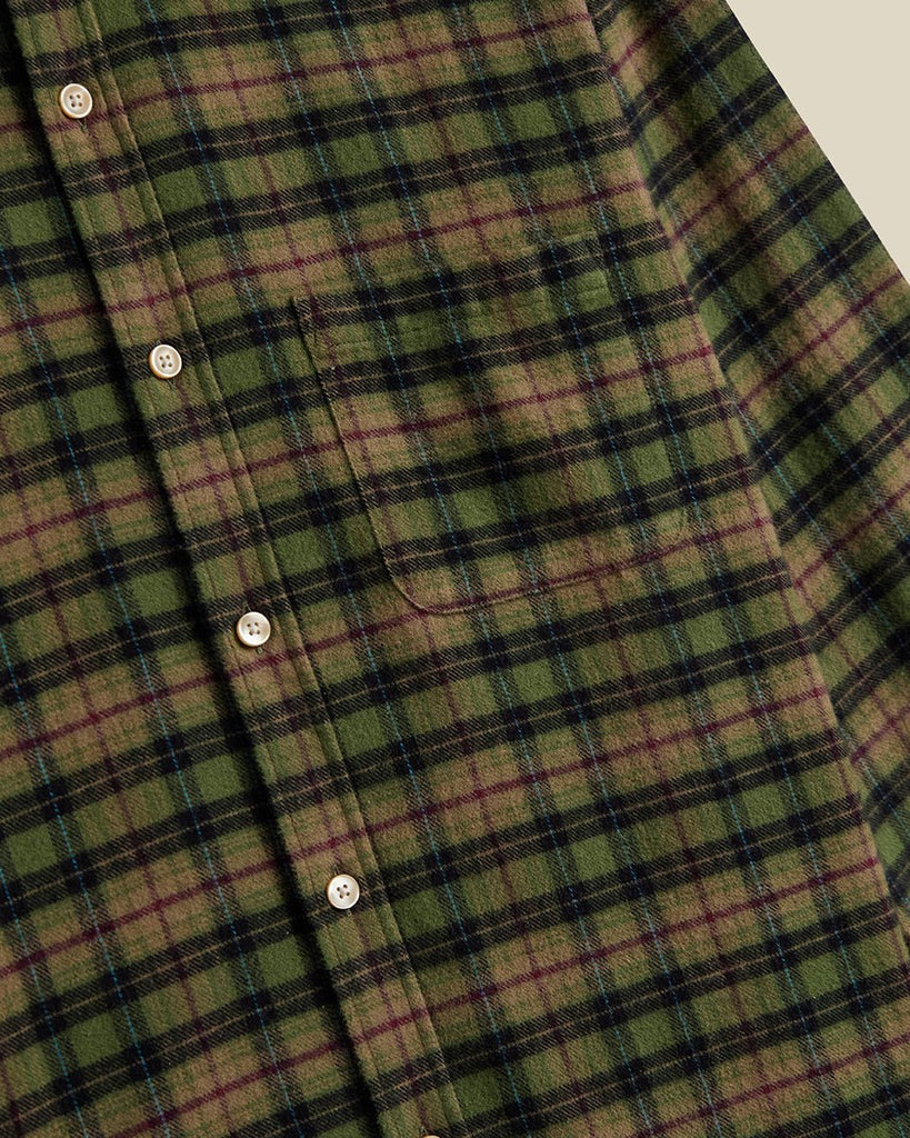 Parque Check Shirt / Green/Blue/Red - STER/EO MUCPatterned ShirtsPortuguese FlannelMMulticolour