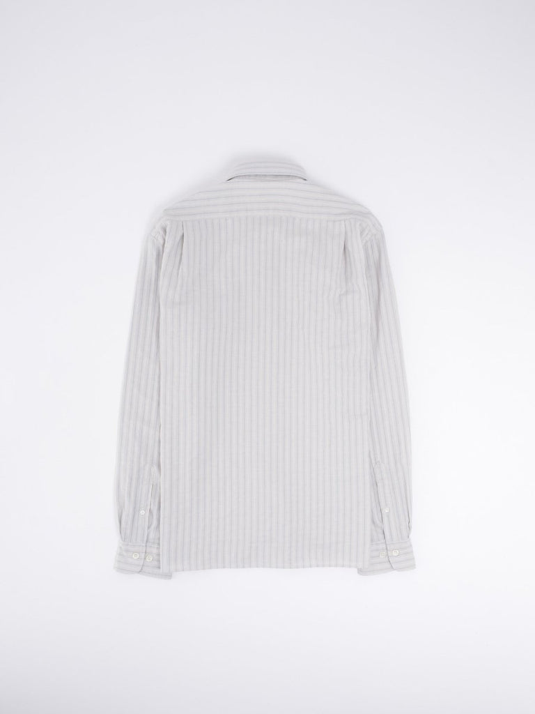 Patt Stripe Pkt Shirt / Ivory - STER/EO MUCPlain ShirtsHartfordMWhite