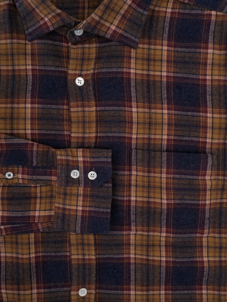 Paul Shirt Check / Blue & Gold - STER/EO MUCPatterned ShirtsHartfordSMulticolour