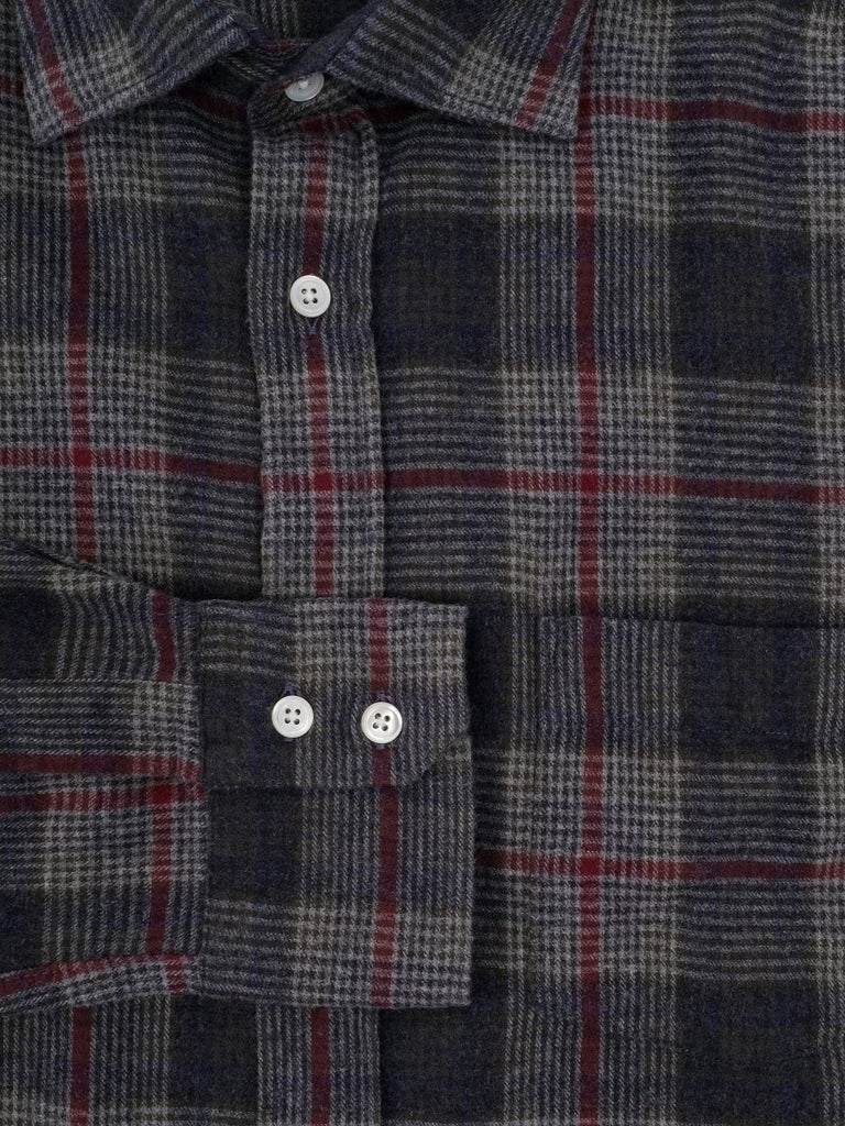 Paul Shirt Check / Green/Wine/Blue - STER/EO MUCPatterned ShirtsHartfordSMulticolour