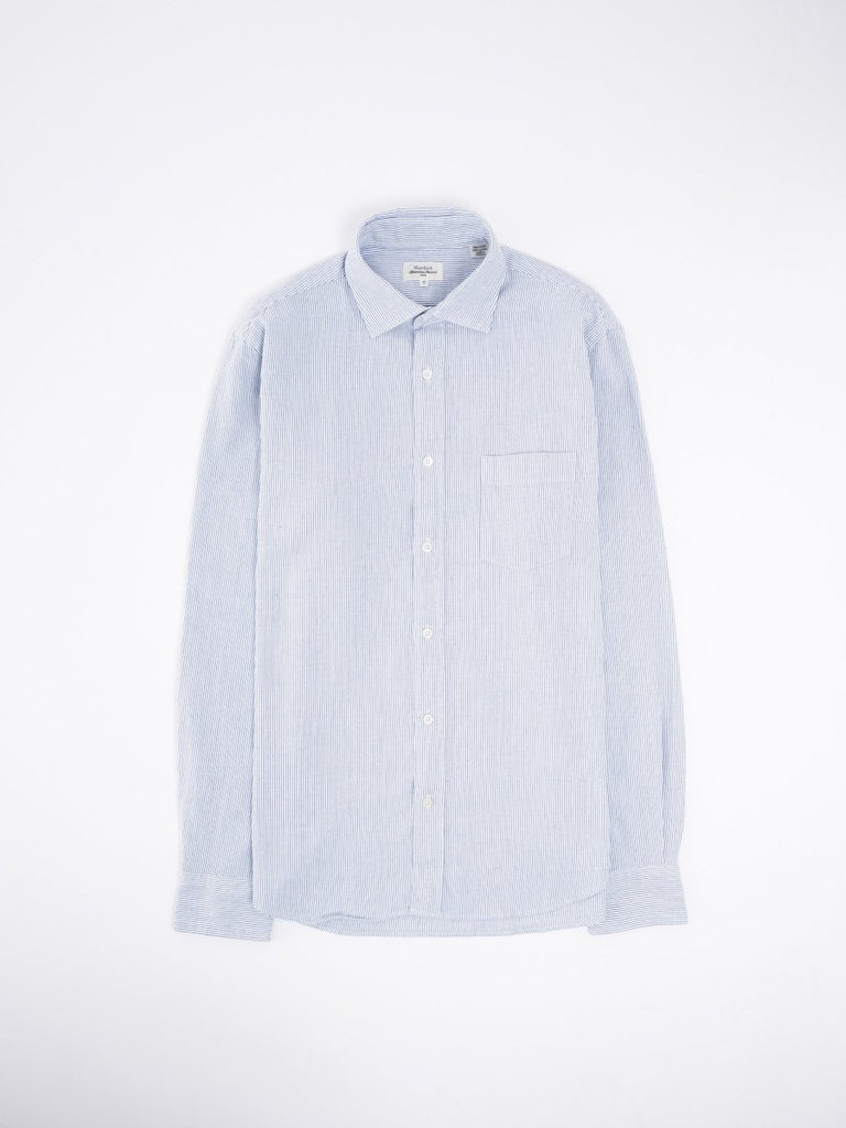 Paul Striped Shirt / Blue - STER/EO MUCPatterned ShirtsHartfordSBlue