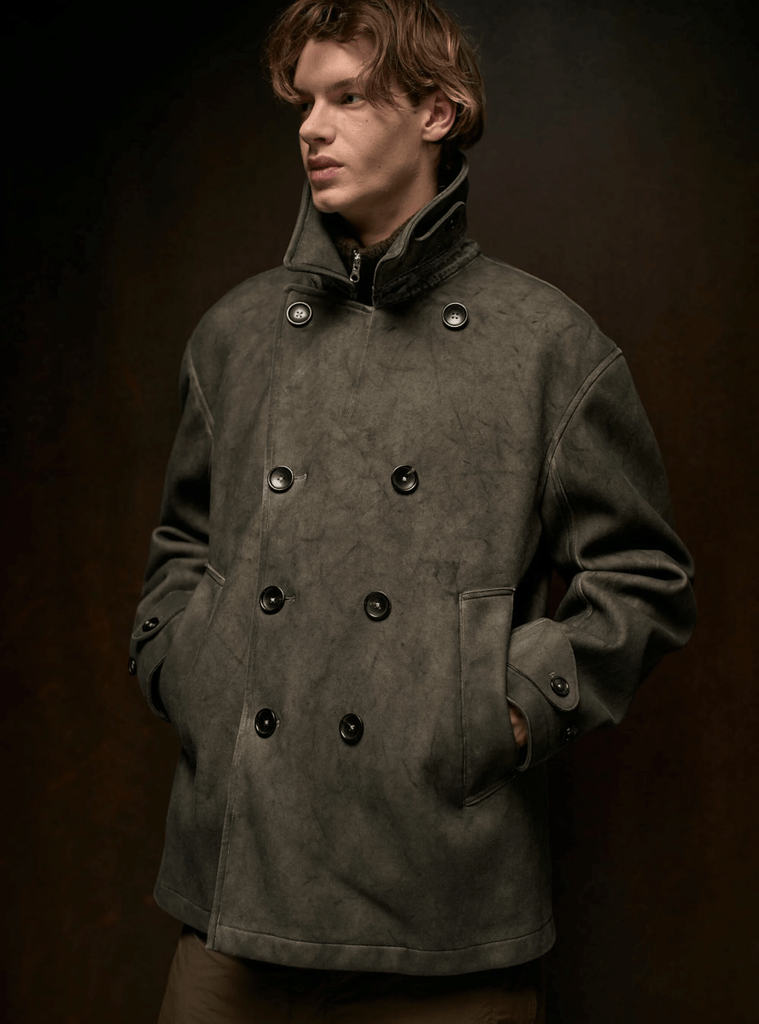 Peacoat Shady Suede / Iron - STER/EO MUCCoatTen C48Grey
