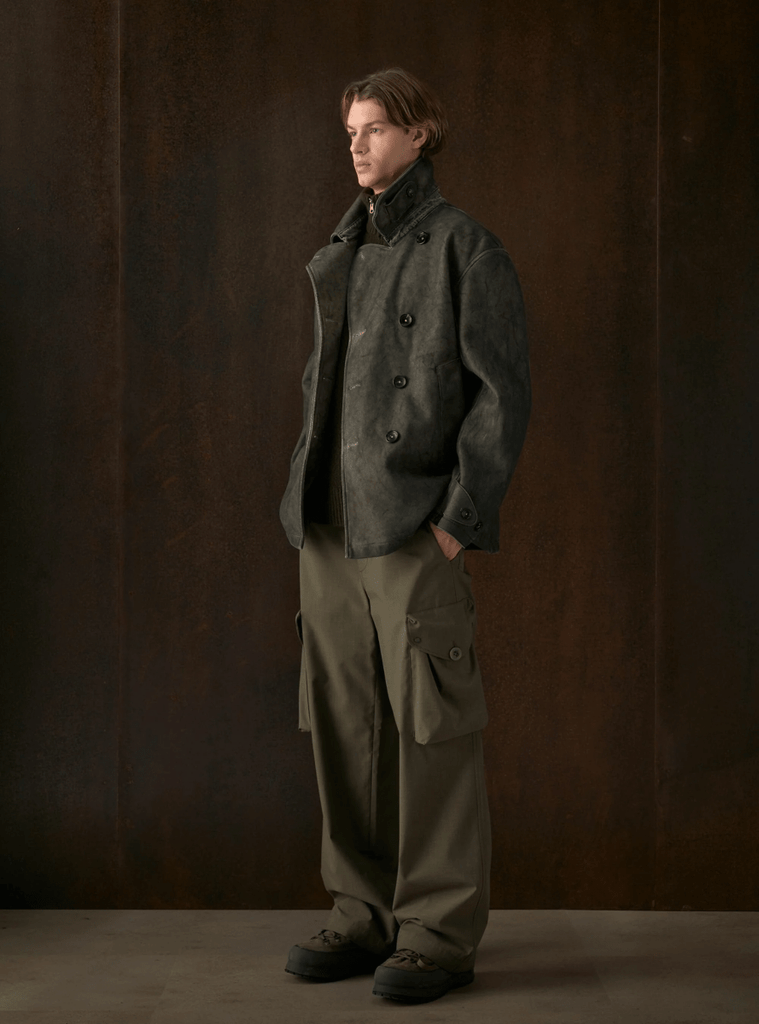 Peacoat Shady Suede / Iron - STER/EO MUCCoatTen C48Grey