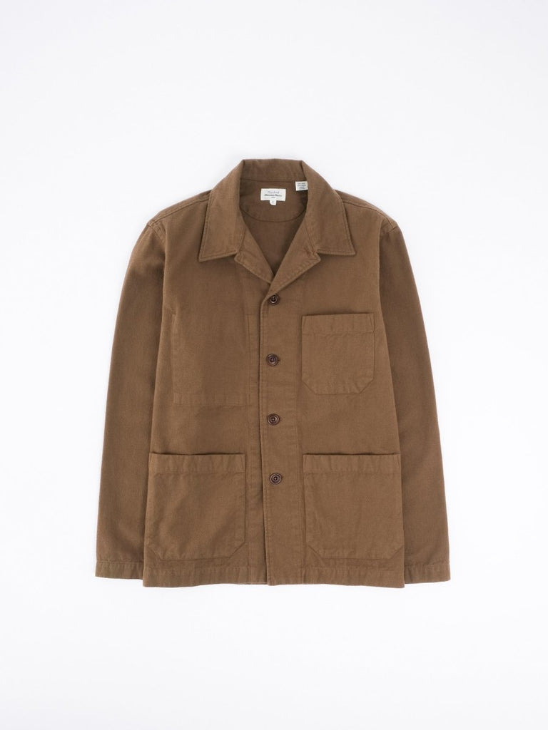 Perry Overshirt / Bronze Walnut - STER/EO MUCJacketHartfordMBrown