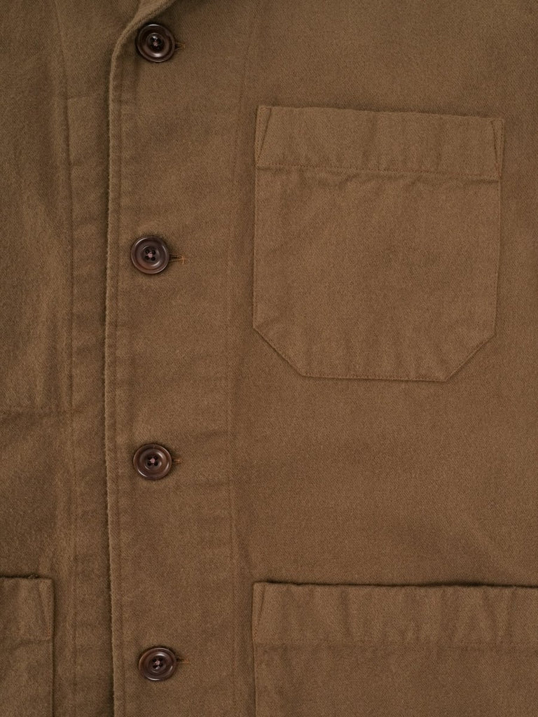 Perry Overshirt / Bronze Walnut - STER/EO MUCJacketHartfordMBrown