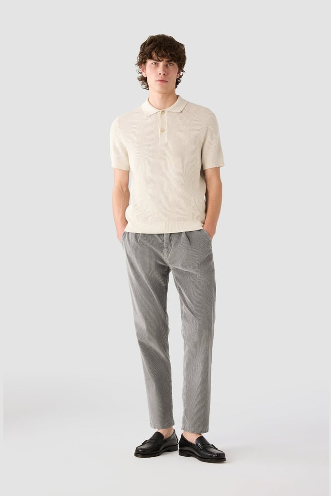 Pince Chino Corduroy / Pigment Mist - STER/EO MUCTrousersThe.Nim30Grey