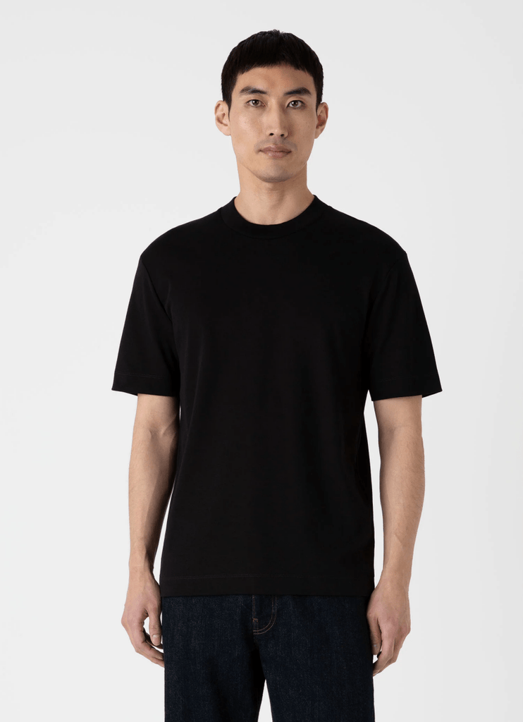 Relaxed Fit Heavy Weight T-Shirt / Black - STER/EO MUCT-ShirtSunspelSBlack
