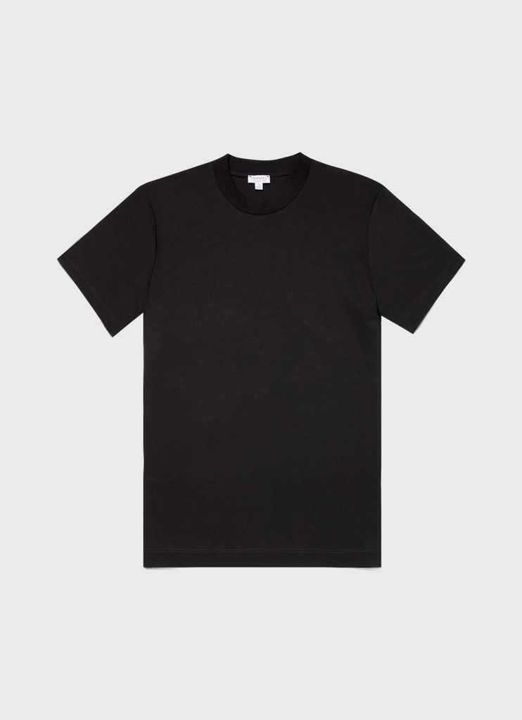 Relaxed Fit Heavy Weight T-Shirt / Black - STER/EO MUCT-ShirtSunspelSBlack