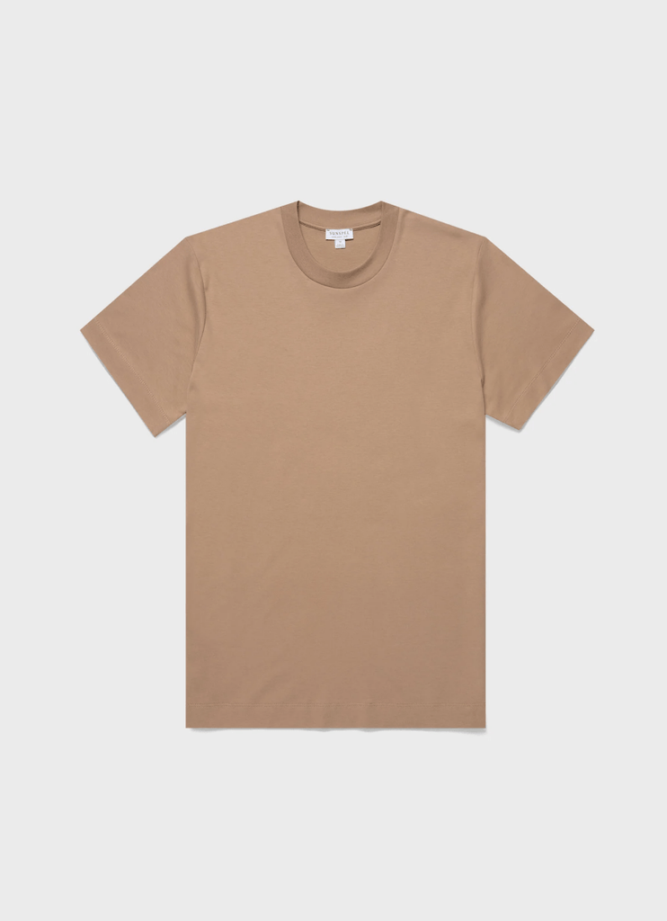 Relaxed Fit Heavy Weight T-Shirt / Dune - STER/EO MUCT-ShirtSunspelMBeige
