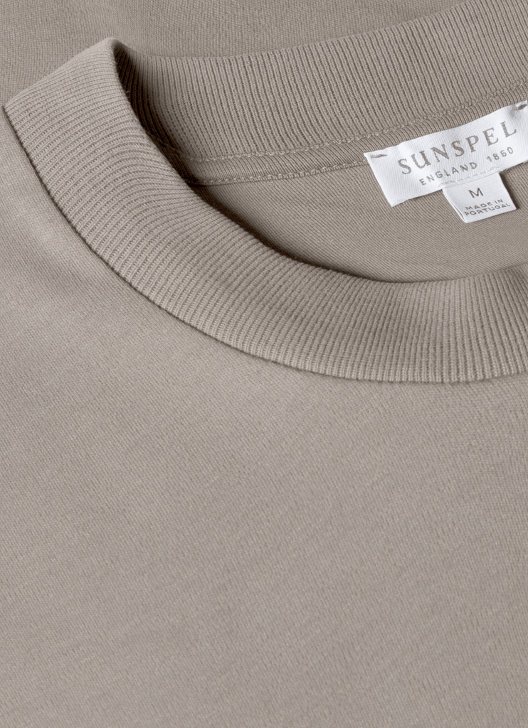 Relaxed Fit Heavy Weight T-Shirt / Iron Grey - STER/EO MUCT-ShirtSunspelMGrey
