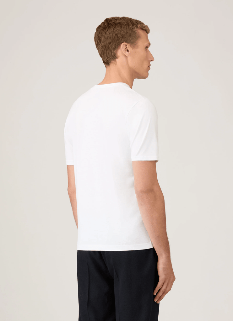 Riviera Crew T-Shirt / White - STER/EO MUCT-ShirtSunspelMWhite