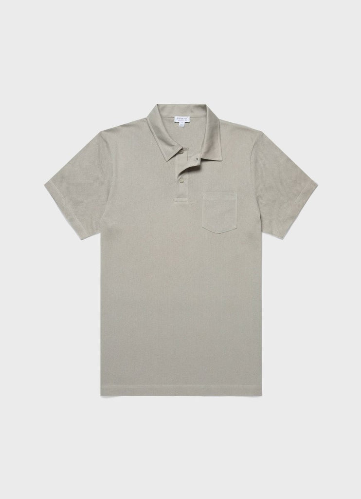 Riviera Polo / Pastel Green - STER/EO MUCPolo - ShirtsSunspelMGreen