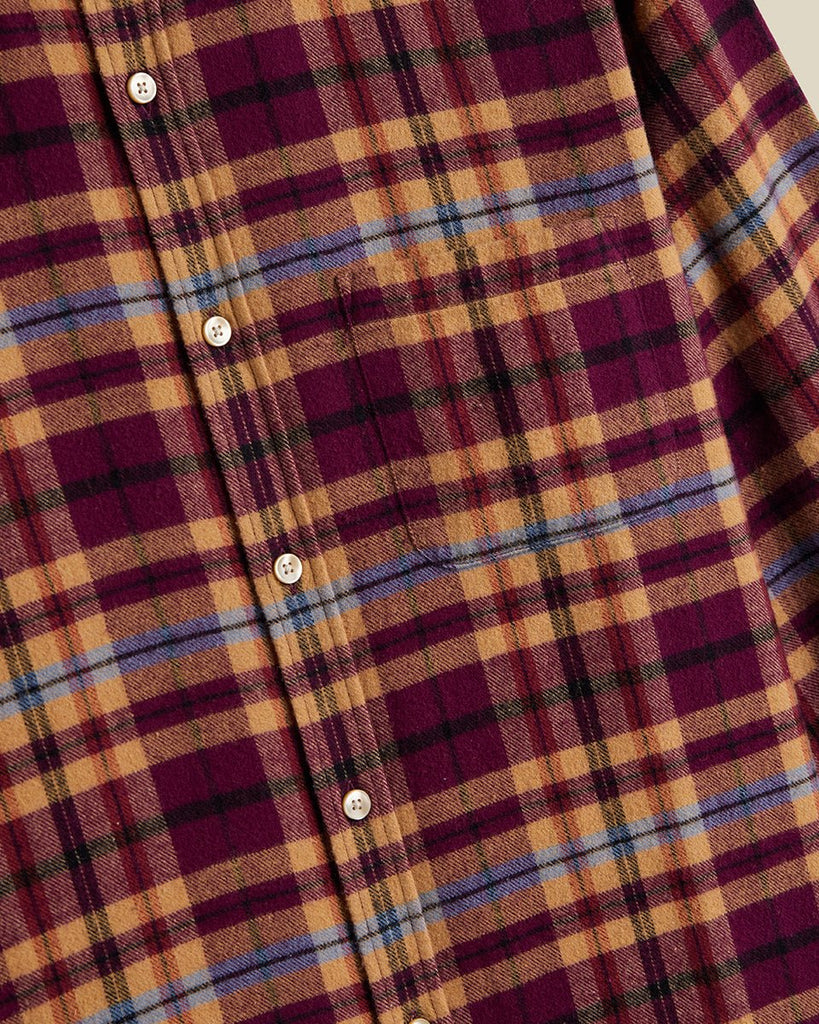 Ruiva Check Shirt / Red/Yellow Plaid - STER/EO MUCPatterned ShirtsPortuguese FlannelMMulticolour