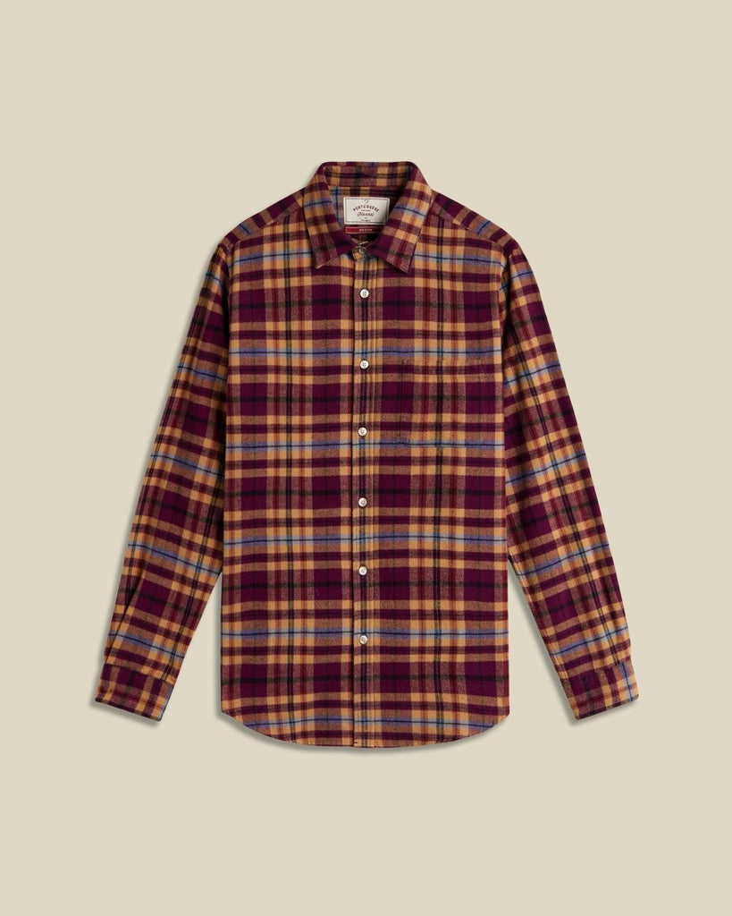 Ruiva Check Shirt / Red/Yellow Plaid - STER/EO MUCPatterned ShirtsPortuguese FlannelMMulticolour