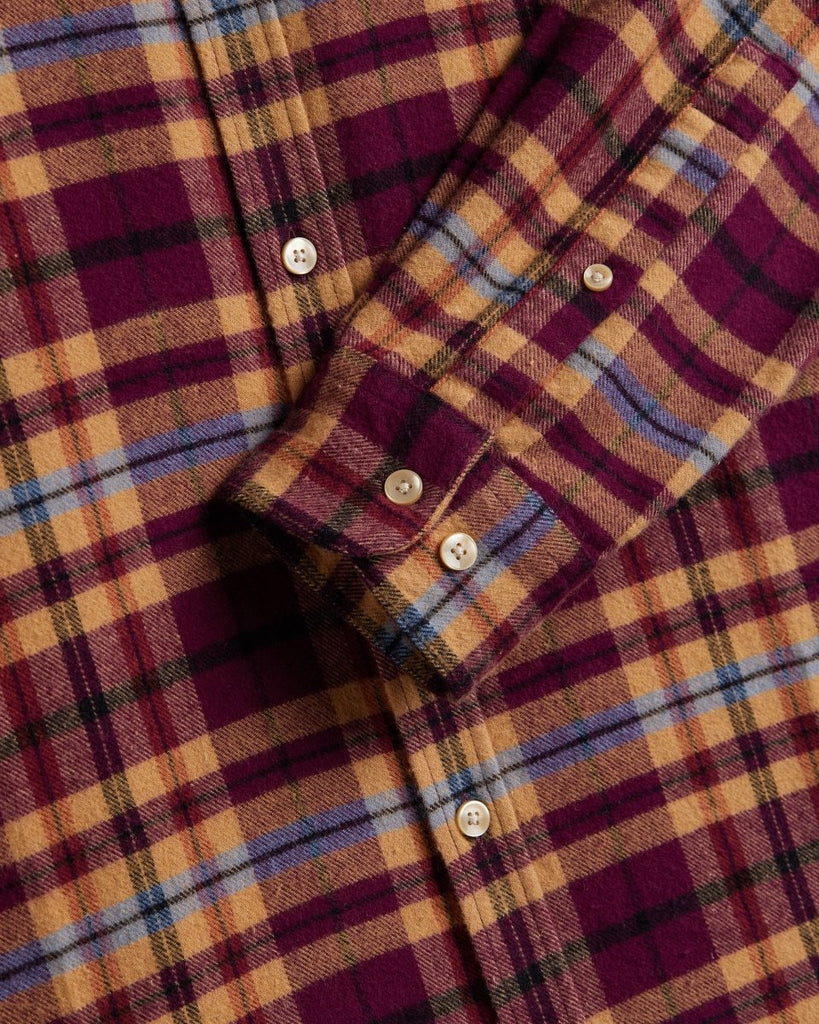 Ruiva Check Shirt / Red/Yellow Plaid - STER/EO MUCPatterned ShirtsPortuguese FlannelMMulticolour