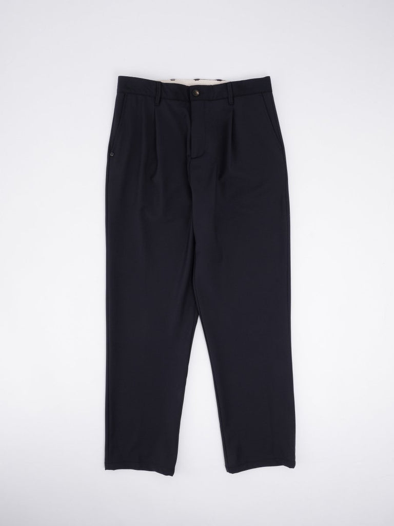 Sammy Pleated Wool Pant / Navy - STER/EO MUCTrousersWhite Sand46Blue