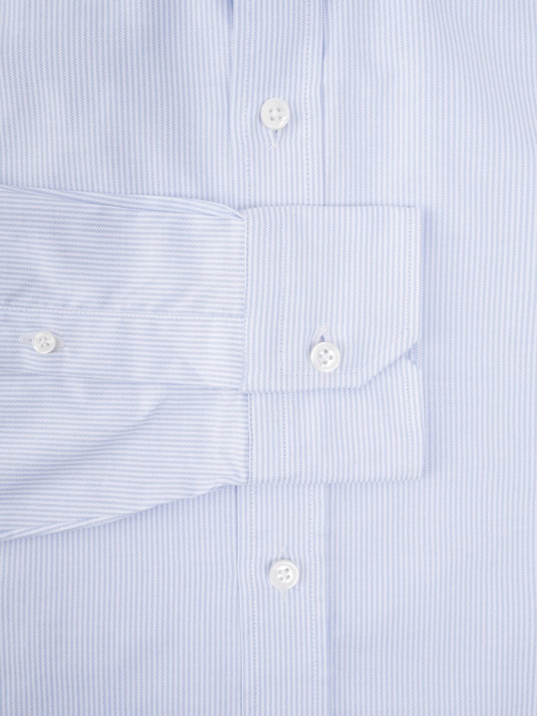 Shirt Classico Stripe / White/Navy Stripe - STER/EO MUCPatterned ShirtsSalvatore Piccolo40Blue