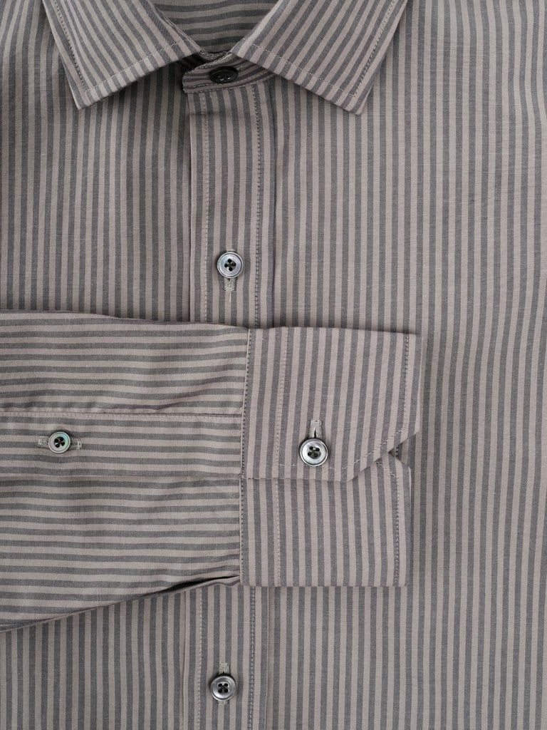 Shirt Handmade / Fog Grey/Antracite - STER/EO MUCPatterned ShirtsSalvatore Piccolo40Grey