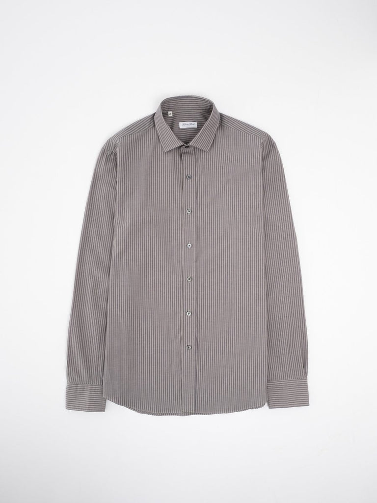 Shirt Handmade / Fog Grey/Antracite - STER/EO MUCPatterned ShirtsSalvatore Piccolo40Grey