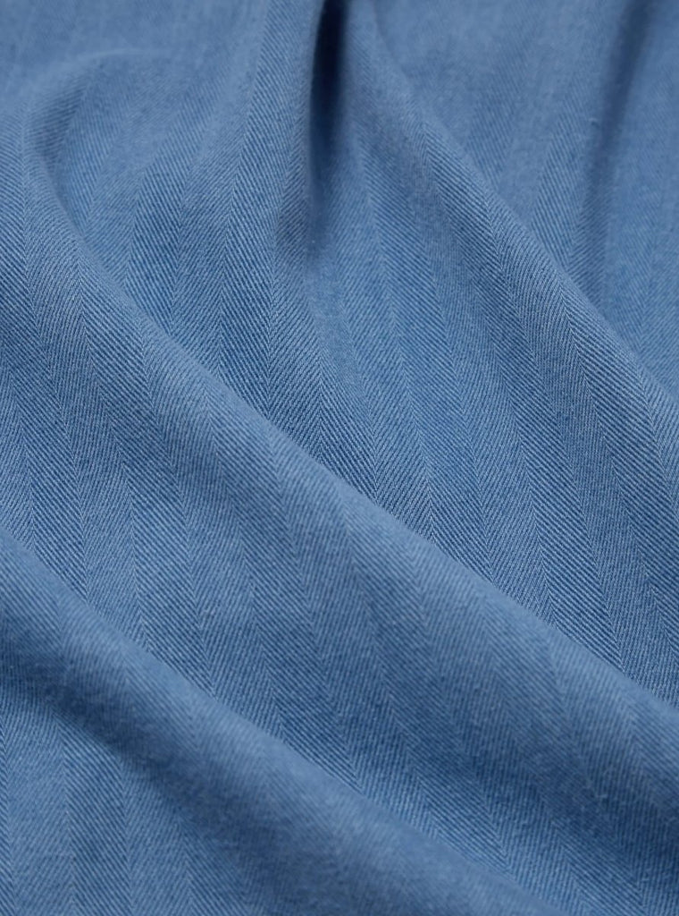 Simple Short Herringbone Denim / Washed Indigo - STER/EO MUCShortsUniversal Works30Blue