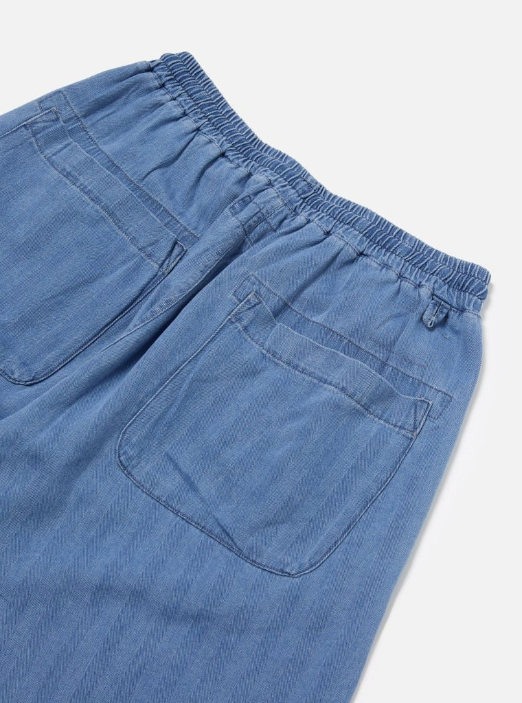 Simple Short Herringbone Denim / Washed Indigo - STER/EO MUCShortsUniversal Works30Blue