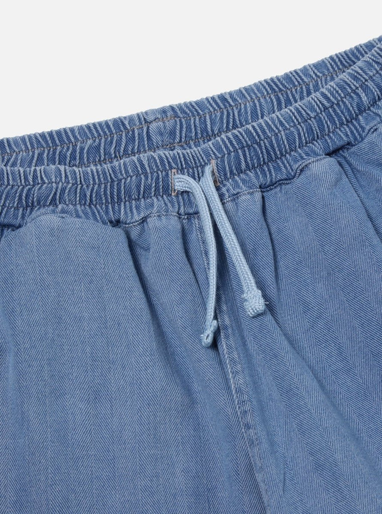 Simple Short Herringbone Denim / Washed Indigo - STER/EO MUCShortsUniversal Works30Blue