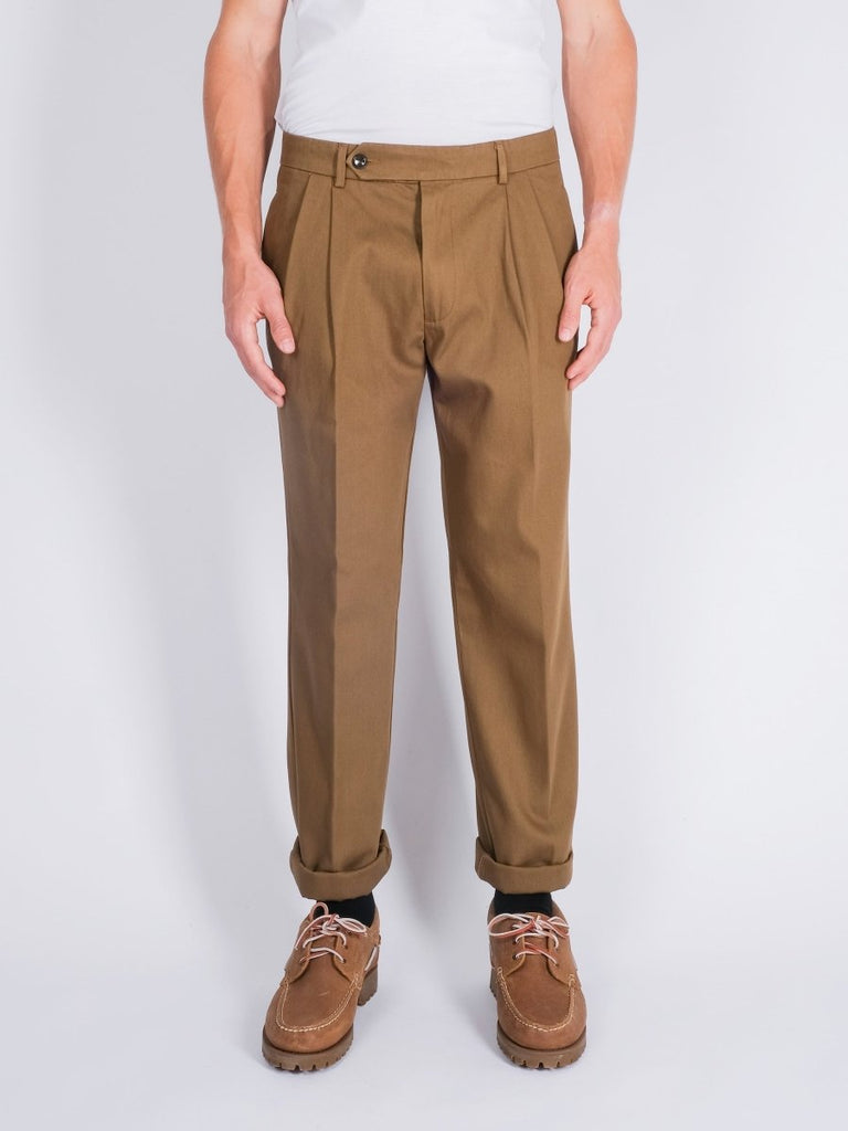 Smith Doppia Pences Comfort Fit / Tabacco - STER/EO MUCTrousersOriginal Vintage Style46Brown