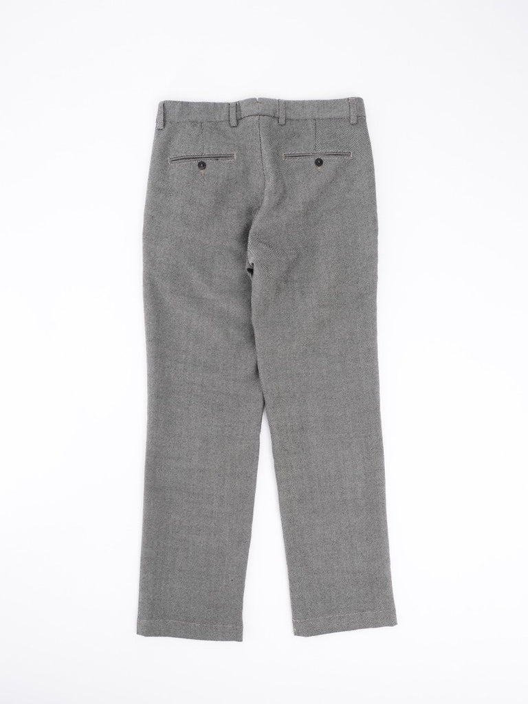 Smith Wool Doppia Pence Pant / Washed Stripe - STER/EO MUCTrousersOriginal Vintage Style46Grey