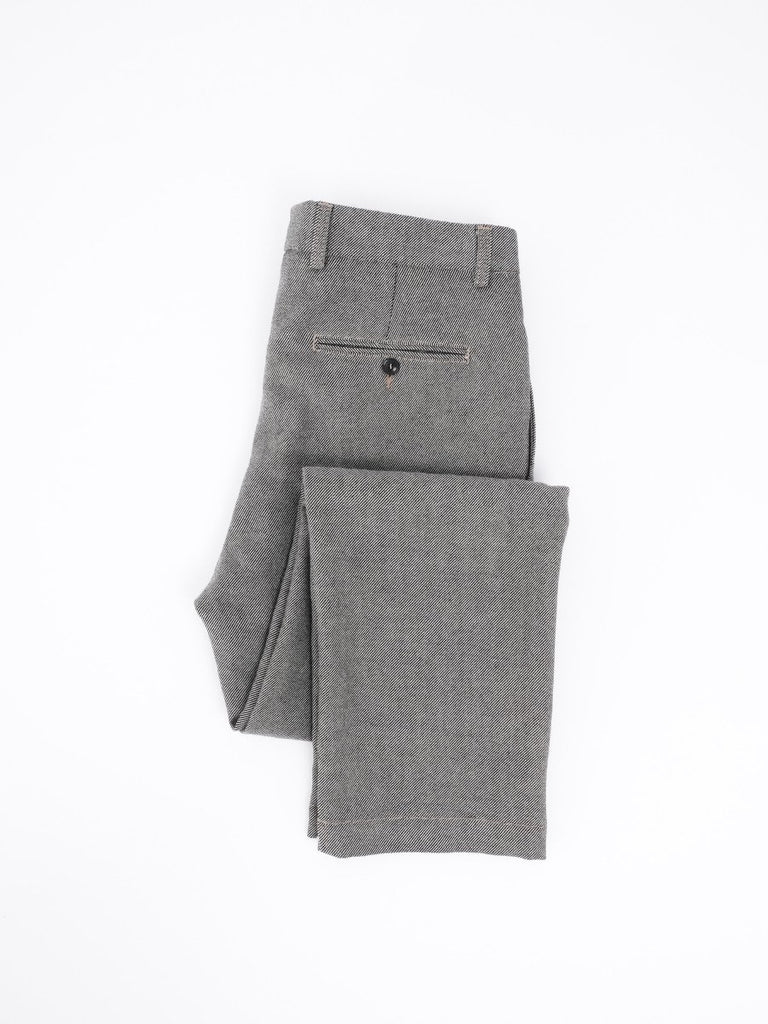 Smith Wool Doppia Pence Pant / Washed Stripe - STER/EO MUCTrousersOriginal Vintage Style46Grey