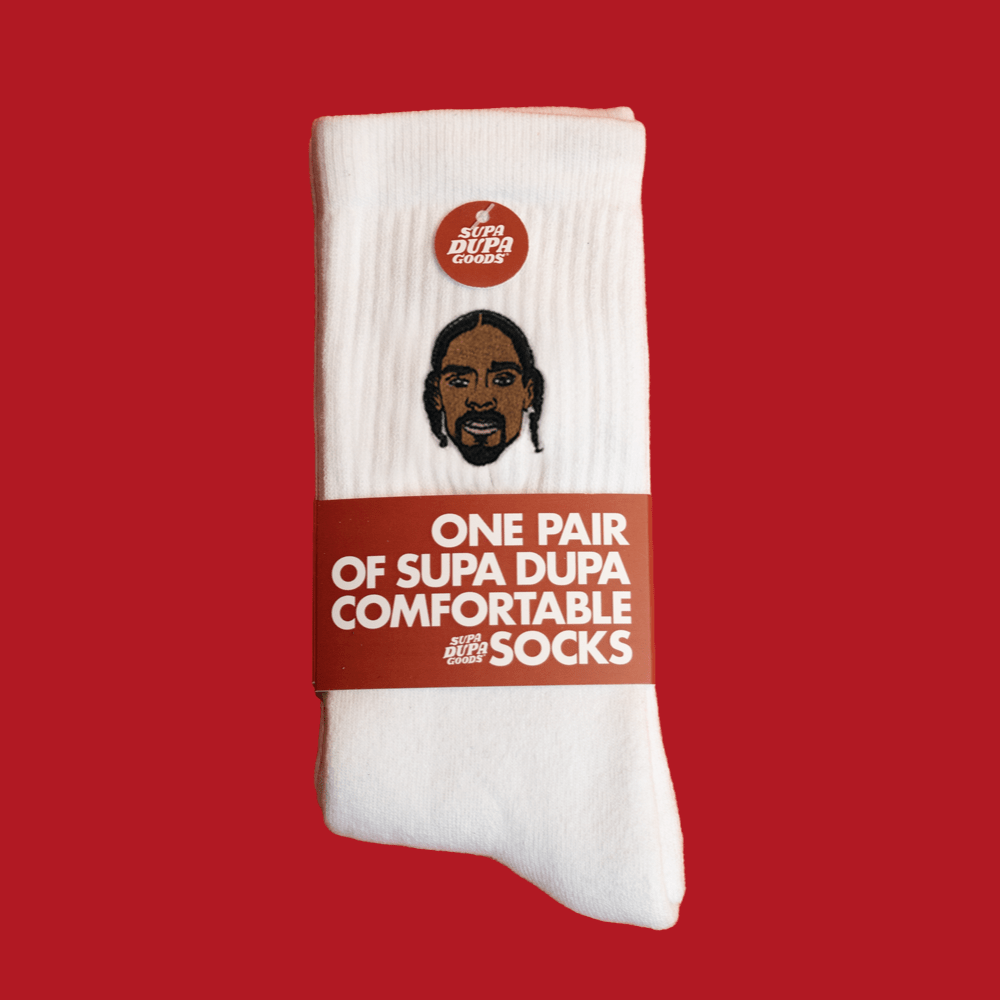 Snoop Socks / White - STER/EO MUCSocksSupa Dupa GoodsSWhite