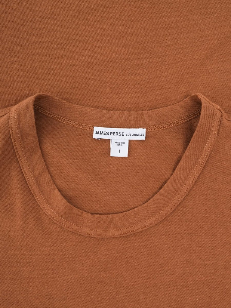 S/S Crew T-Shirt / Whiskey - STER/EO MUCT-ShirtJames Perse1Brown