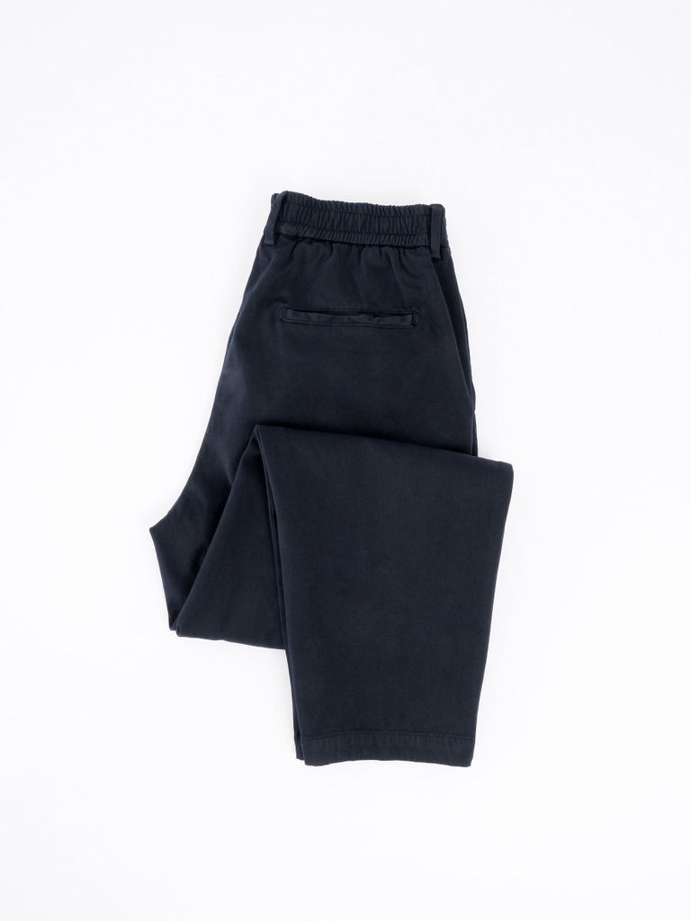 Steve Pleated Pant / Navy - STER/EO MUCTrousersWhite Sand46Blue