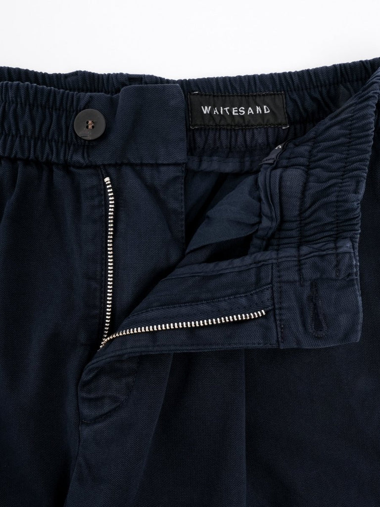 Steve Pleated Pant / Navy - STER/EO MUCTrousersWhite Sand46Blue
