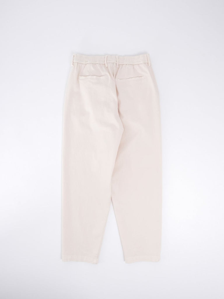 Steve Pleated Pant / Off White - STER/EO MUCTrousersWhite Sand46White