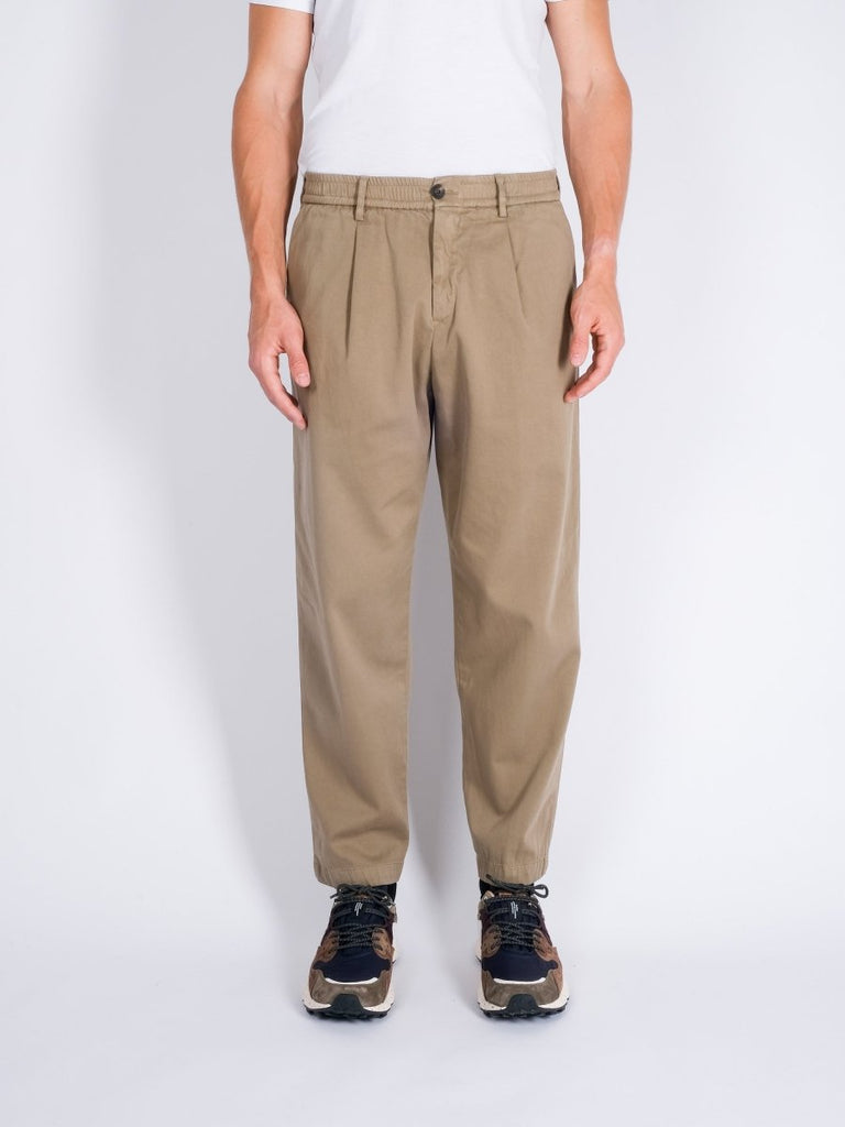 Steve Pleated Pant / Olive - STER/EO MUCTrousersWhite Sand46Green