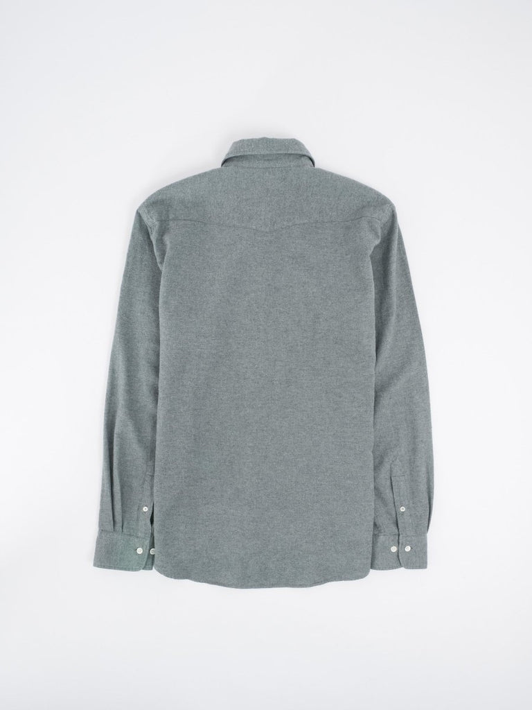 Storm Flannel Shirt / Cypress Green - STER/EO MUCPlain ShirtsHartfordMGreen